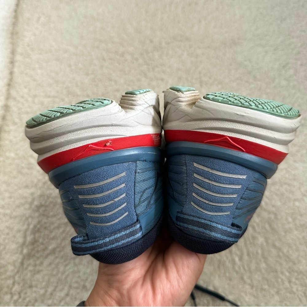 Hoka One One Bondi 7 Blue Gray Running Shoes Men’s Size 10.5 - Picture 8 of 10